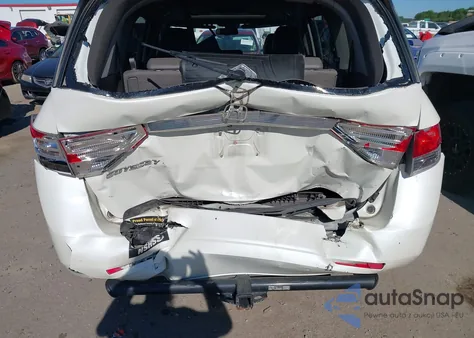 2015 Honda Odyssey Ex-L z USA, uszkodzony, nr VIN 5FNRL5H67FB118657